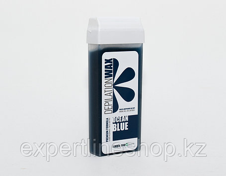 Воск для депиляции SIMPLE USE BEAUTY - OCEAN BLUE (азуленовый), картридж, 100 мл, фото 1