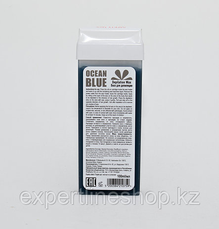 Воск для депиляции SIMPLE USE BEAUTY - OCEAN BLUE (азуленовый), картридж, 100 мл, фото 2