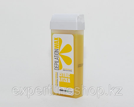 Воск для депиляции SIMPLE USE BEAUTY - CITRIC LITZEA (лицея), теплый, картридж, 100 мл, фото 1