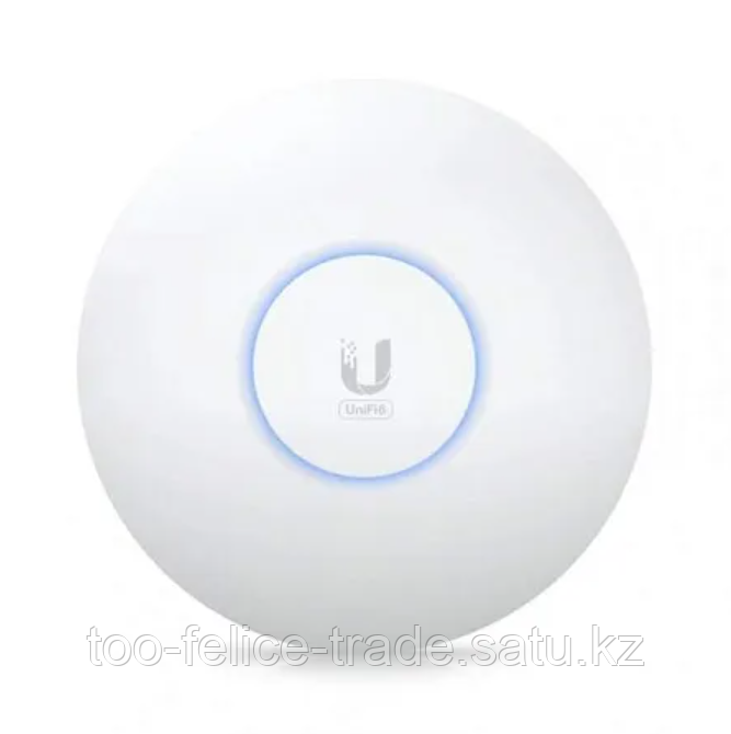 WiFi точка доступа Ubiquiti U6+ (U6-PLUS) - фото 1 - id-p109719893