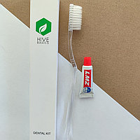 Зубной набор (С зеленым логотипом - лепесток)