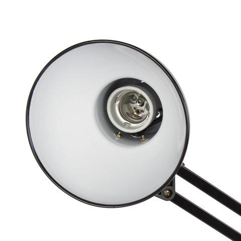 Настольная лампа-светильник SONNEN TL-007, подставка + струбцина, 40 Вт, Е27, черный - фото 10 - id-p116299735