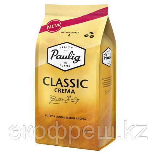 Кофе зерновой Paulig Classic Crema, 1000 гр - фото 1 - id-p116299924