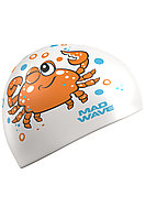 Шапочка силиконовая юниорская Mad Wave Crab