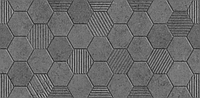 Керамогранит Montreal Gray Dark Hexa Rustic, 60х120 см