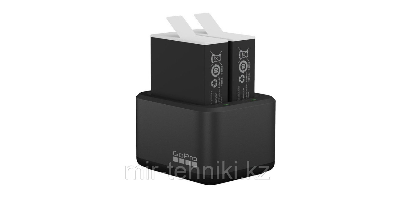 Зарядное устройство + 2 аккумулятора GoPro Dual Charger + Enduro Batteries (ADDBD-211-AS) - фото 3 - id-p116300267