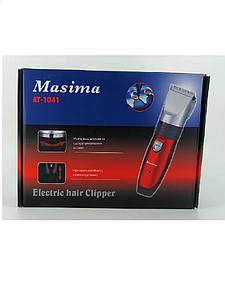 Машинка для стрижки волос Masima AT-1041, красный