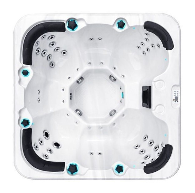 Passion Spas | SPA Rewind 105 Гидромассажный бассейн Pure Collection Размеры 204х204х85 см