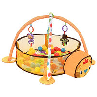 PITUSO Развивающий коврик Львенок,3в1,игрушки,30 шаров,90*75*55 см