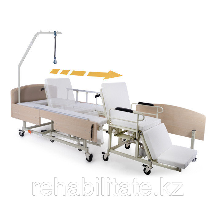MET INTEGRA ELECTRO Электрическая функциональная кровать со встроенным креслом-каталкой - фото 1 - id-p116301543