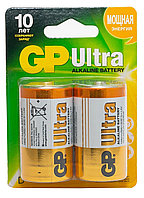 Батарейки GP ULTRA Alkaline (D), 2 шт.