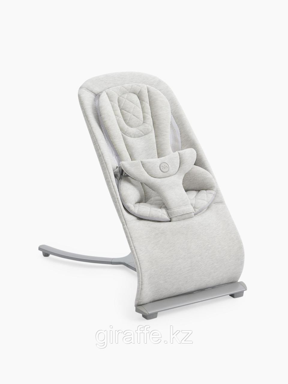 Шезлонг Happy Baby  HUGGER light grey