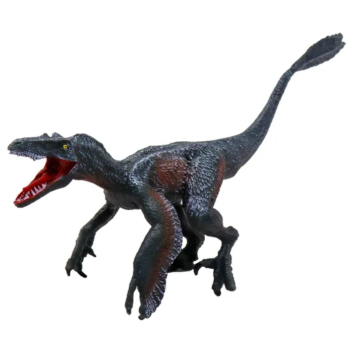 Фигурка динозавр Пернатый велоцираптор темно-синий Funky Toys - фото 2 - id-p116301973
