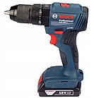 BOSCH GSB 185-LI 1 аккумуляторлы 2.0 Ач щеткасыз қозғалтқышы бар сымсыз соққылы бұрғы-бұрағыш, фото 3