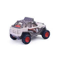 Красно-белый джип "Безумные гонки" со светом и звуком, 12 см Funky Toys