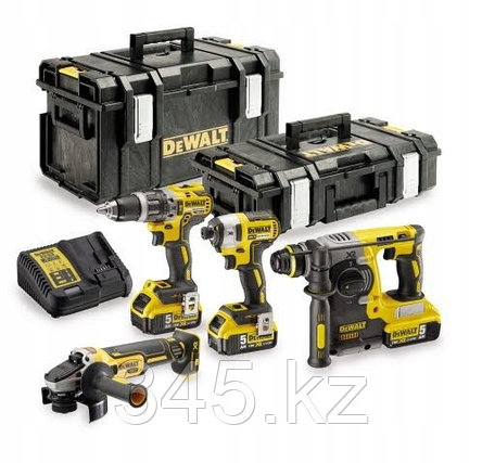 DeWalt, DCK422P3, Набор аккумуляторных инструментов 18 В XR, 5 Ач (DCD796&DCF887&DCG405&DCH273), шт, фото 2