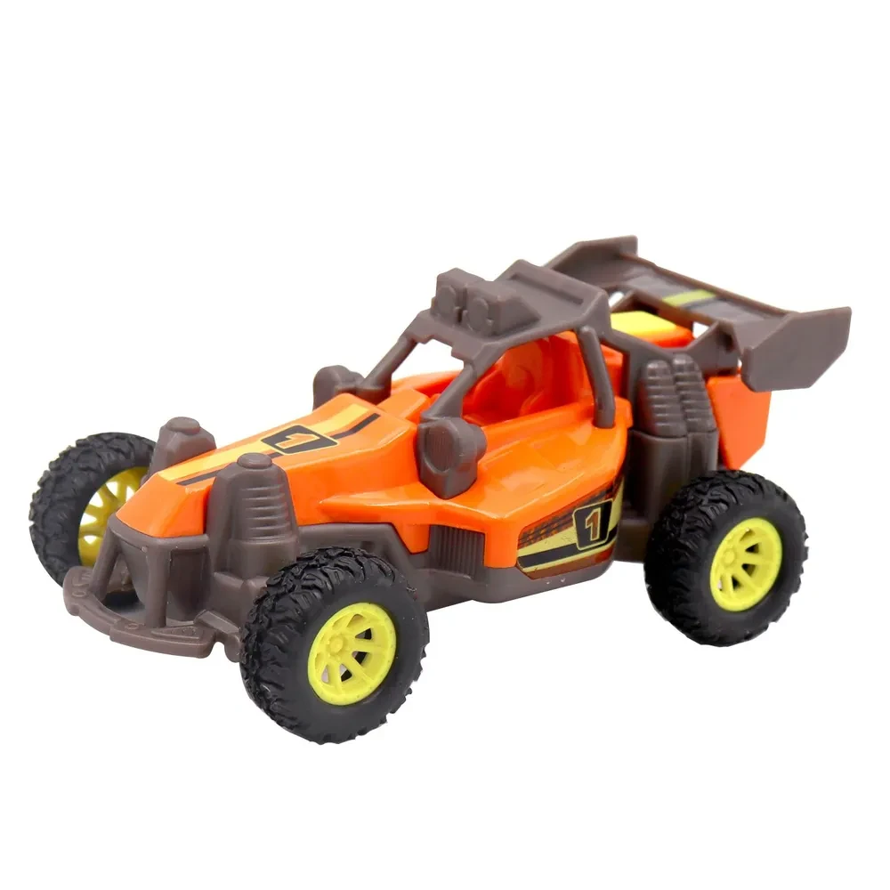 Оранжевый внедорожник "Безумные гонки" со светом и звуком, 12 см Funky Toys