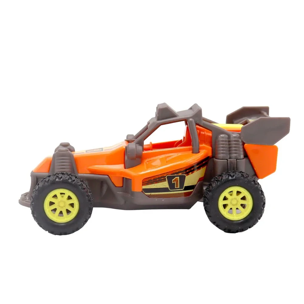 Оранжевый внедорожник "Безумные гонки" со светом и звуком, 12 см Funky Toys