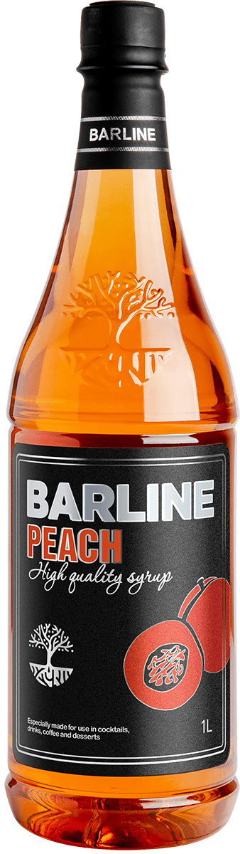 Сироп Barline ""Peach" Персик, 1 литр - фото 1 - id-p116303464