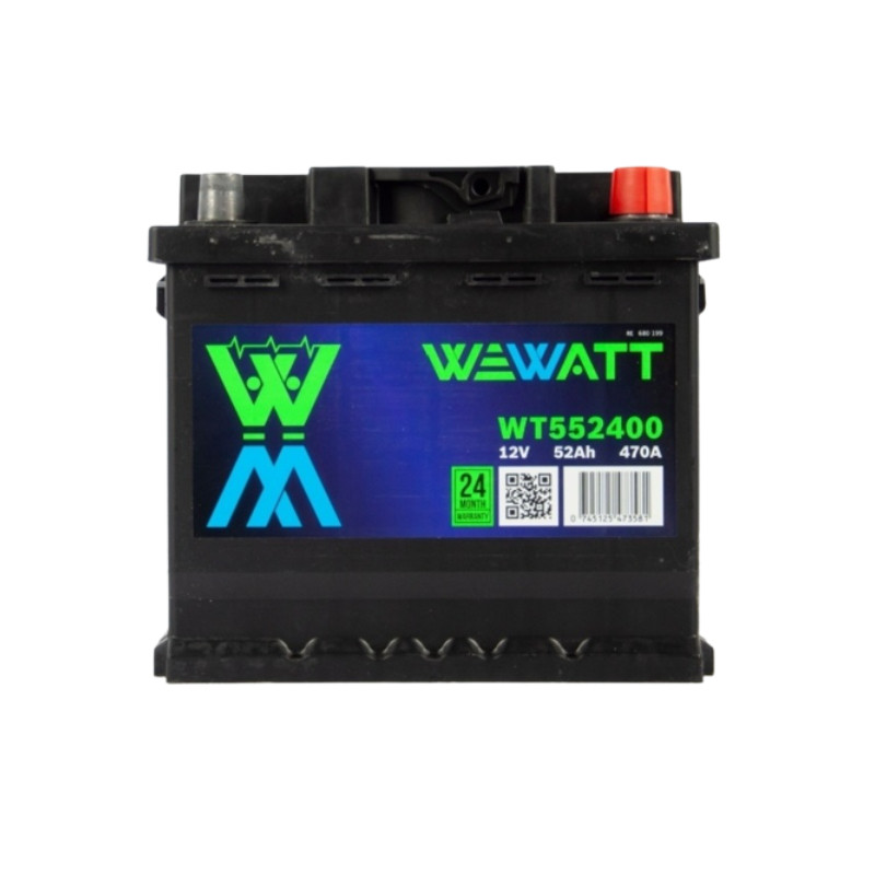 Аккумулятор Wewatt 552400 52Ah-/+ - фото 1 - id-p116303672