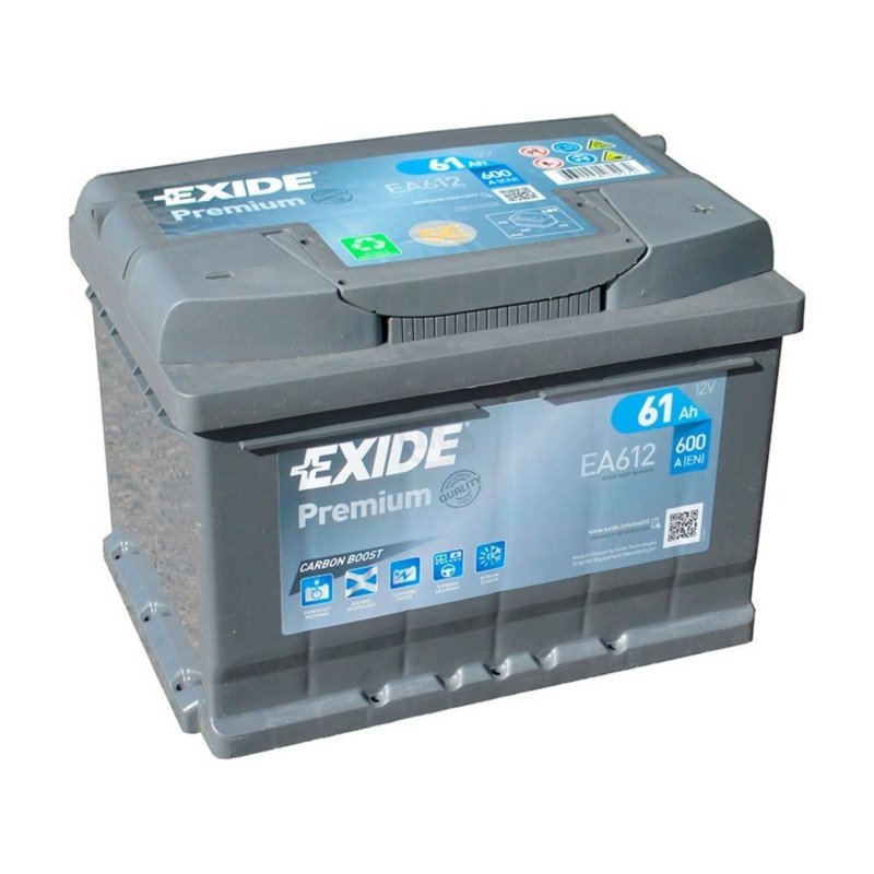 Аккумулятор Exide EA612 600А 61Ah - фото 1 - id-p116303680