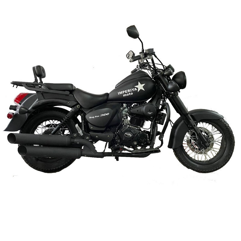 Мотоцикл Imperiya Moto Drag Star 300 Черный - фото 1 - id-p116303727