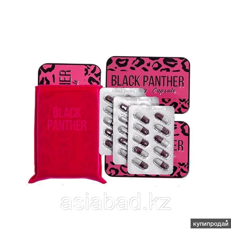 Розовая Пантера ( Black Panther ) капсулы для похудения 30 каспул, фото 1