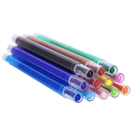 Мелки восковые Deli "Colorun", с поворотным механизмом, 12 цветов, блистер, фото 3