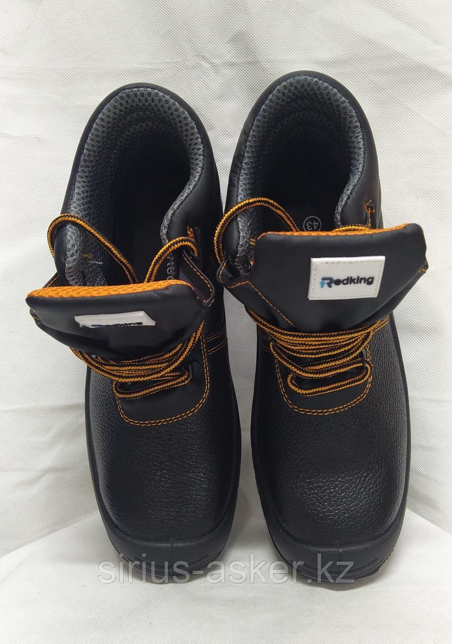 Кожаные ботинки с металлическим подноском REDKING - фото 3 - id-p116306100
