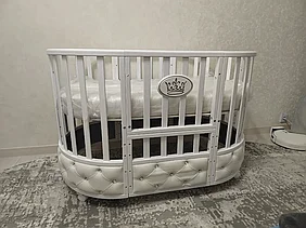 Кровать-трансформер Северянка 4 Антел МАЯТНИК, белый