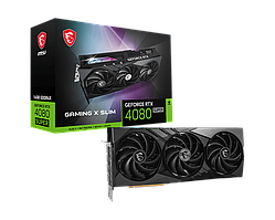 Видеокарта MSI GeForce RTX 4080 SUPER 16G GAMING X SLIM  16GB  GDDR6X