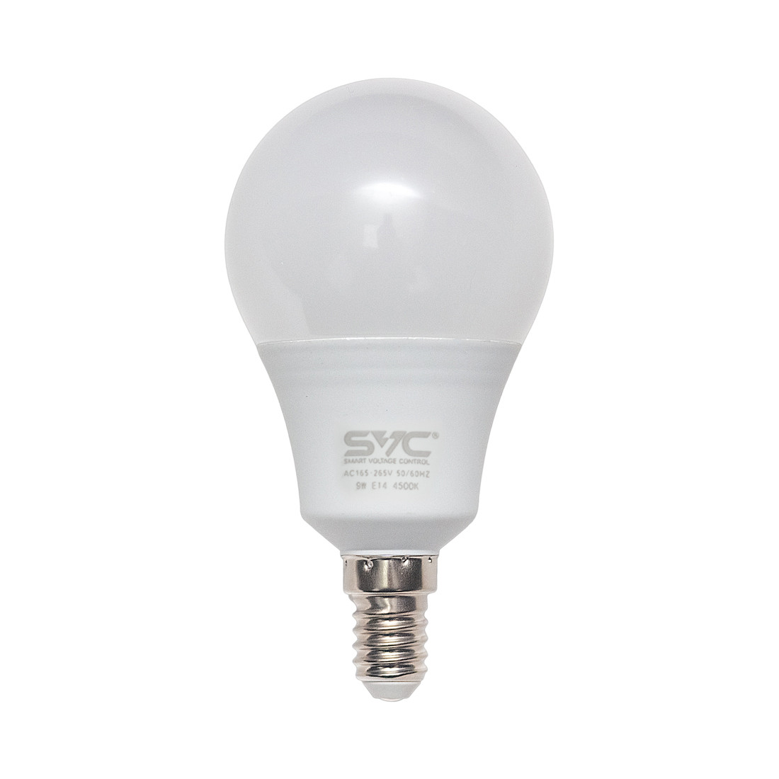 Эл. лампа светодиодная, SVC, LED G45-9W-E14-4500К, Мощность 9Вт, Тип колбы G45 - фото 2 - id-p116306627