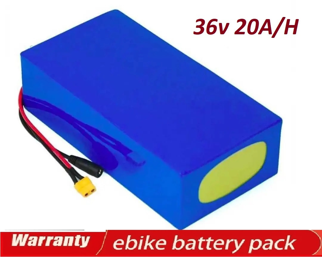 Аккумуляторы 36V 20 A/H, LI-ION + зарядное 36V, для эл. велосипедов до 500W, фото 1