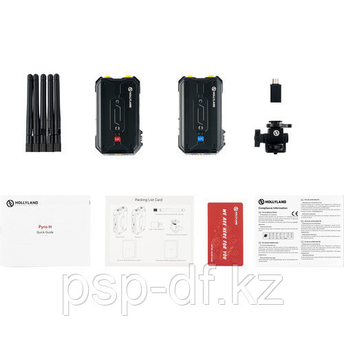 Видеосендер Hollyland Pyro H 4K HDMI Wireless Video Transmission System - фото 5 - id-p116307230