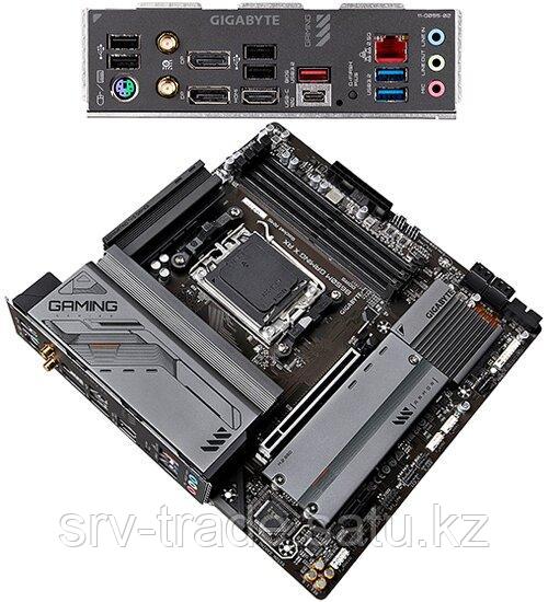 Материнская плата Gigabyte B650M GAMING X AXMB Socket AM5, MATX, AMD B650 (2DP+HDMI), 4DDR5, PCIx16, PCIx1 - фото 1 - id-p116309189