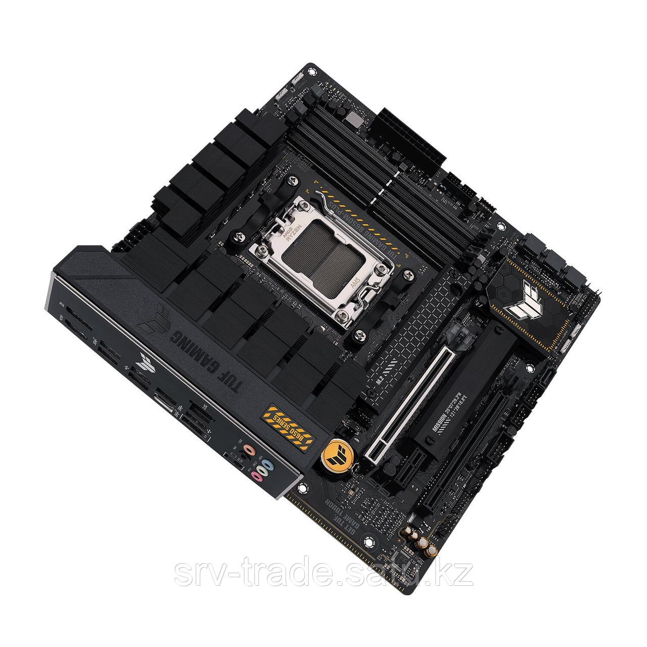 Материнская плата ASUS TUF GAMING B650M-PLUSMB Socket AM5, MATX, AMD B650 (DP+HDMI) 4DDR5, 2PCIx16, PCIx1 - фото 4 - id-p116309197