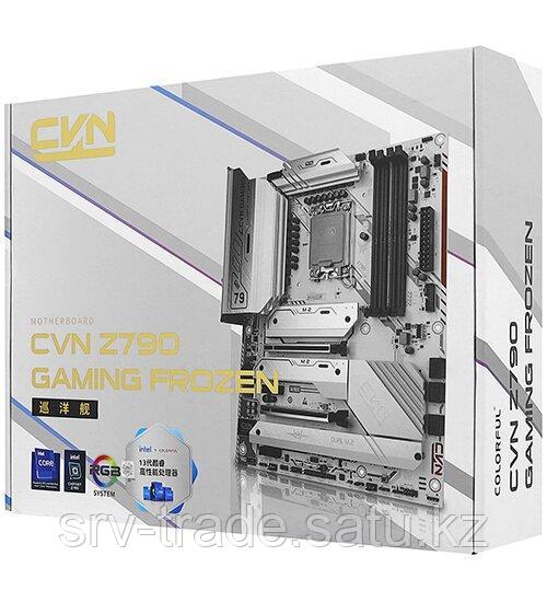 Материнская плата Colorful CVN Z790 GAMING FROZEN V20MB Socket1700, ATX, iZ790 (DP+HDMI), 4DDR4, 2PCIx16, - фото 2 - id-p116309205