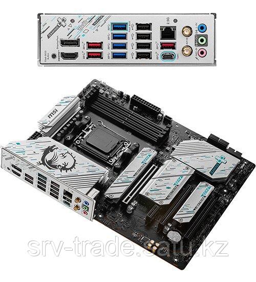 Материнская плата MSI MPG X670E GAMING PLUS WIFIMB Socket AM5, ATX, AMD X670 (DP+HDMI), 4DDR5, 3PCIx16 - фото 1 - id-p116309220