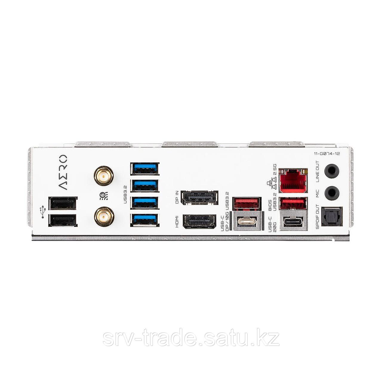 Материнская плата Gigabyte Z790 AERO GMB Socket1700, ATX, iZ790 (HDMI), 4DDR5, 3PCIx16 - фото 5 - id-p116309224