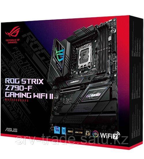 Материнская плата ASUS ROG STRIX Z790-F GAMING WIFI IIMB Socket1700, ATX, iZ790 (DP+HDMI), 4DDR5, 2PCIx16, - фото 2 - id-p116309233