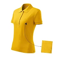 Malfini Cotton polo shirt W MLI-21304 yellow