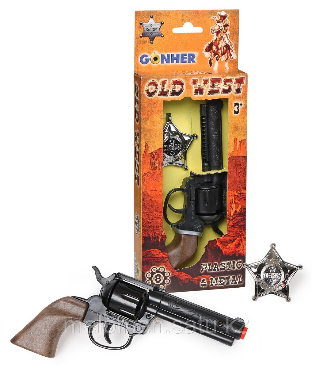 Gonher: Cowboy. Револьвер "Wild West" со звездой шерифа - фото 5 - id-p116309330