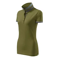 Malfini Collar Up polo shirt W MLI-257A3 avocado green