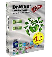 Антивирус Dr.Web Security Space, подписка на 1 год, на 1 ПК (акция + 1 ПК), box