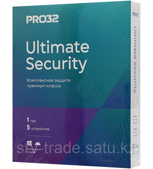 Антивирус Pro32 Ultimate Security, PRO32-PUS-NS(BOX)-1-5 KZ, подписка на 1 год на 5 устройства, box