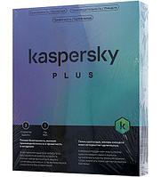 Антивирус Касперского Kaspersky Plus, подписка на 1 год, на 3 устройства, коробкаbox