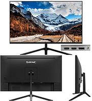 Монитор Sanc M2750QCLCD 27" 2560x1440 IPS (LED) 75Hz, 5ms, 250 cd/m2, 4000:1, DP/2HDMI