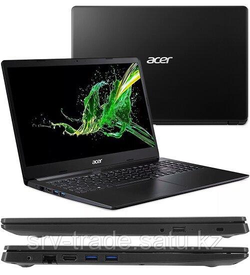 Ноутбук Aсer Aspire 3 A315-23-R3ZB (NX.HVTER.02Y)NB Acer Ryzen 5-3500U-2.1/256GB SSD/8GB/15.6" FHD/DOS, black - фото 1 - id-p116308539