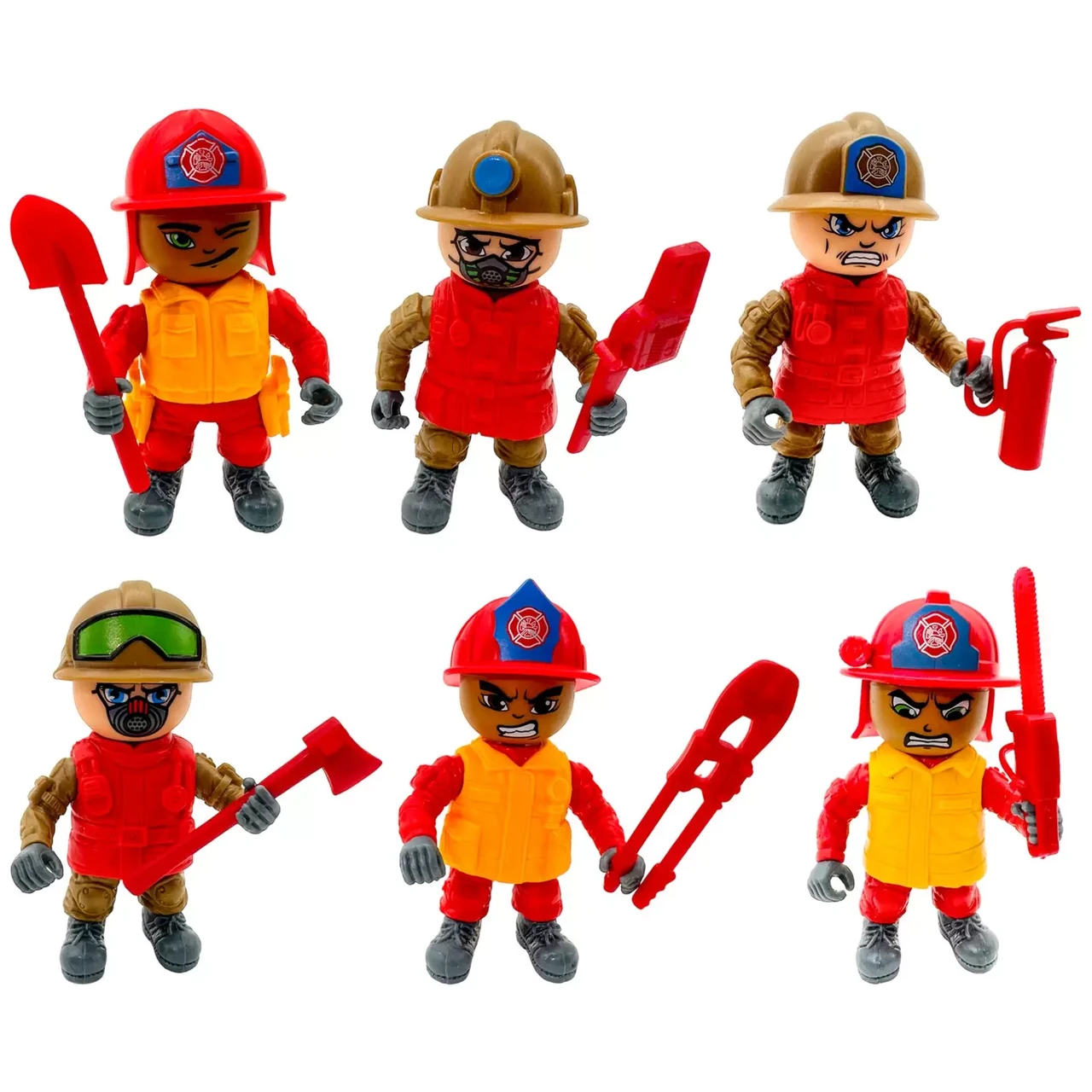 Фигурки пожарных  в ассортименте 8 см Funky Toys