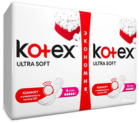 Kotex прокладки Ultra Soft Супер Duo 16 шт